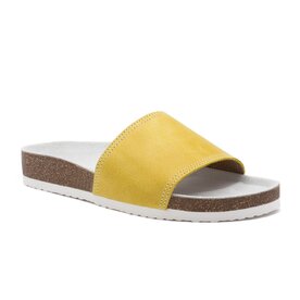 Dámska korková obuv žltá - zdravotné šľapky