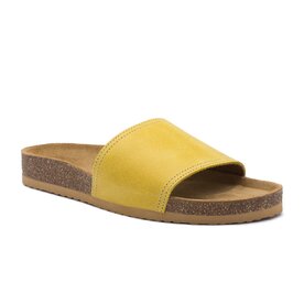 Dámska korková obuv žltá - zdravotné šľapky
