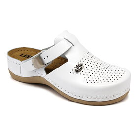 Dámska zdravotná obuv BVH 900 s gélovou stielkou - biela