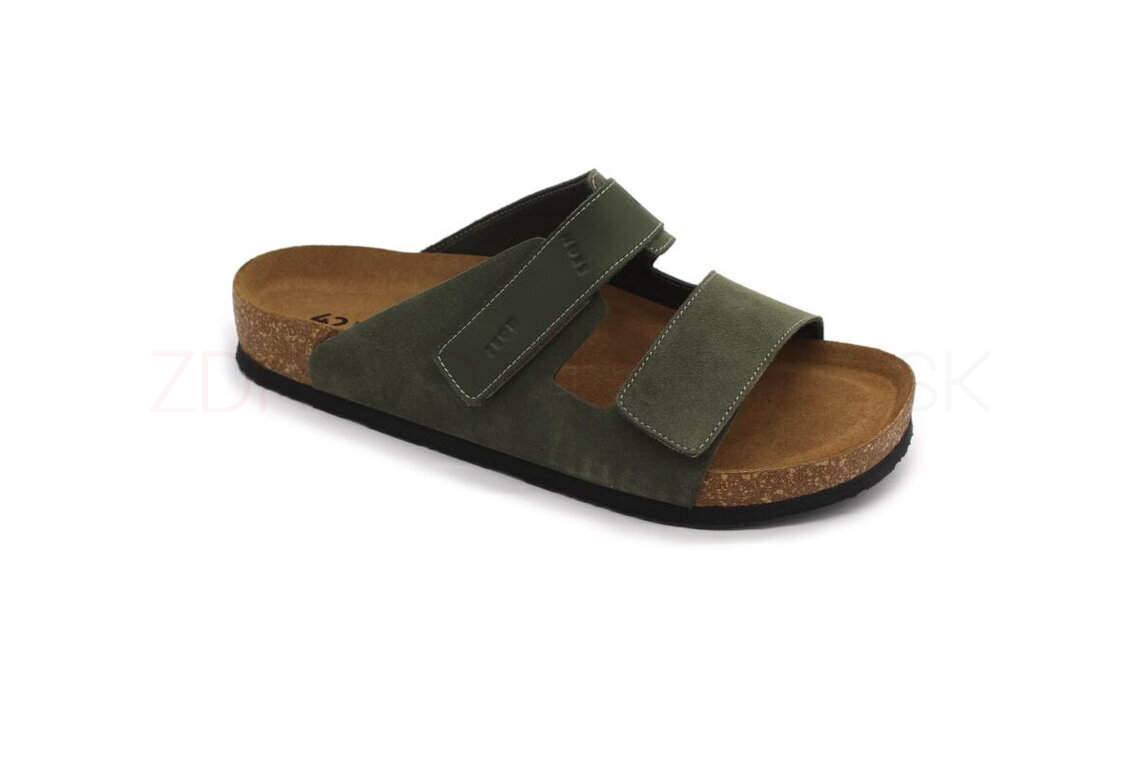 pánska zdravotná obuv BVH 4704P kožená ortopedická pracovná obuv s protišmykovou podrážkou