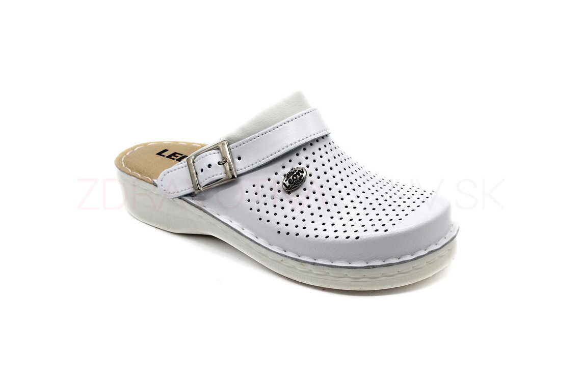 pánske zdravotné topánky biele s ortopedickou stielkou