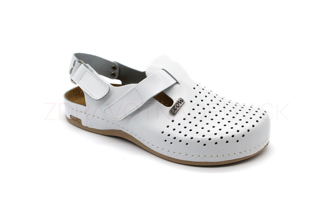 zdravotné topánky biele s ortopedickou stielkou